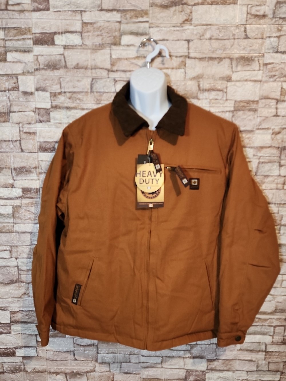 Canada WorkGear  Men's Brown Heavy Duty  Jacket Brand New